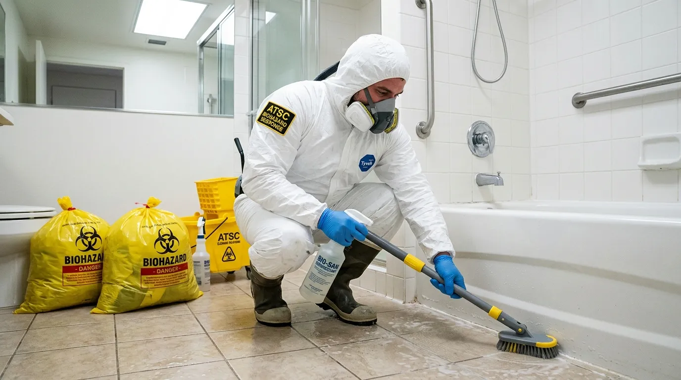 Decontamination equipment deployed for Blood Cleanup in Canyon Rim